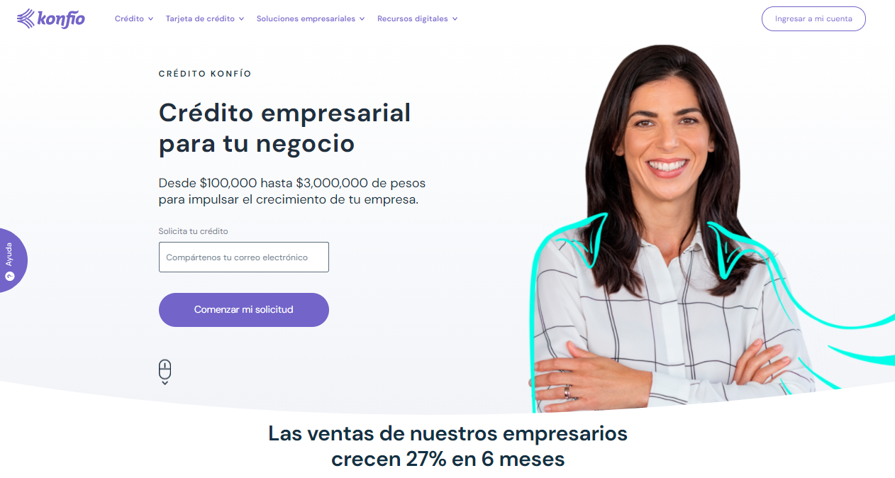 Konfío: Créditos empresariales, sus ventajas y requisitos